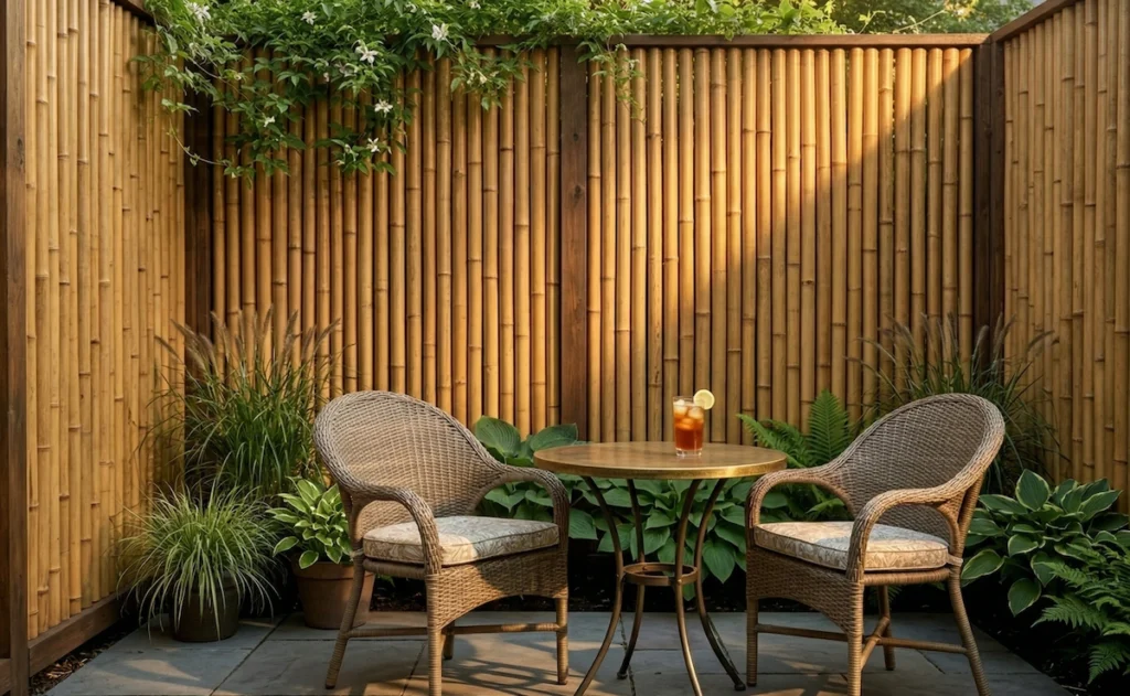 Why Bamboo Panels Make Great Outdoor Privacy Screens