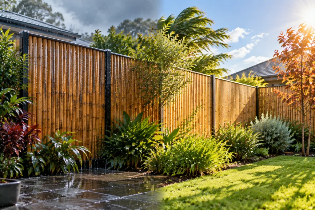 Protecting Bamboo Panels From Sydney's Weather and Garden Conditions