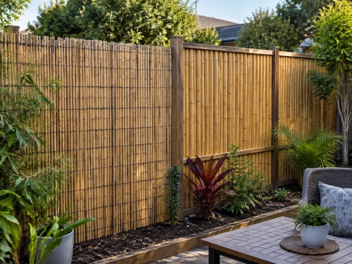 bamboo fence roll