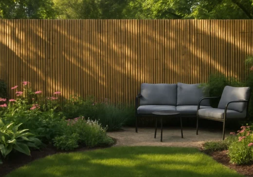 Bamboo Screening Beside a Garden Bed: How Much Ground Clearance Should You Leave?